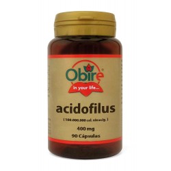 ACIDÓFILUS 400 MG. 90 CÁPSULAS