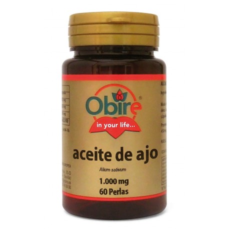 AJO 1000 MG. 60 PERLAS ACEITE DE AJO