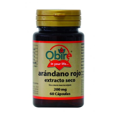 ARÁNDANO ROJO 200 MG. (EXT.SECO) 60 CÁP. 