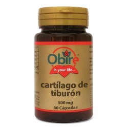 CARTÍLAGO DE TIBURÓN 500 MG. 60 CÁPSULAS