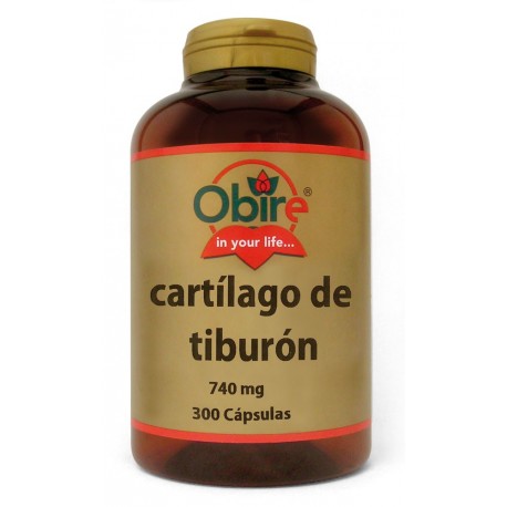 CARTÍLAGO DE TIBURÓN 740 MG. 300 CÁPSULAS