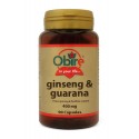 GINSENG + GUARANA 400 MG. 90 CÁPSULAS