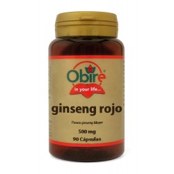 GINSENG ROJO 500 MG. (EXT. SECO) 90 CÁPSULAS