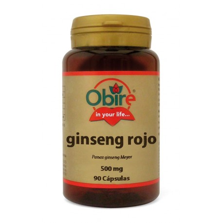 GINSENG ROJO 500 MG. (EXT. SECO) 90 CÁPSULAS