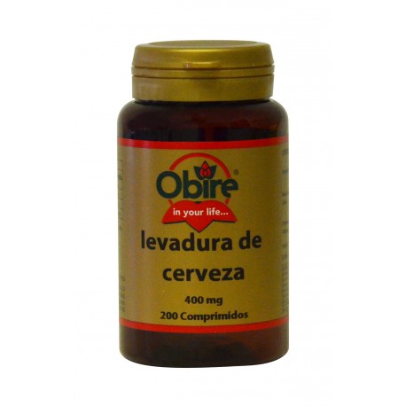 LEVADURA DE CERVEZA 400 MG. 200 COM.