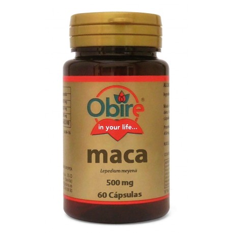 MACA 500 MG. 60 CÁPSULAS 