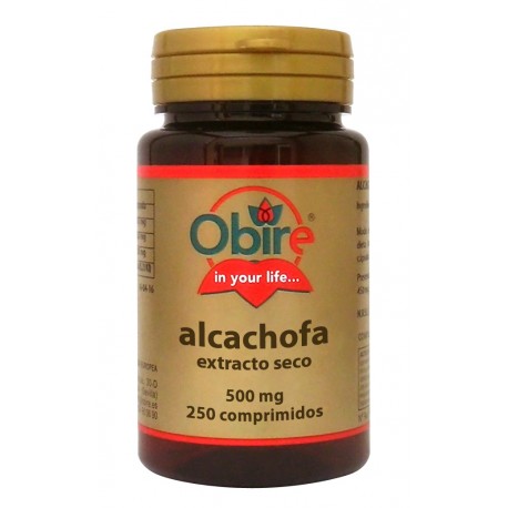 ALCACHOFA 500 MG. (EXT. SECO) 250 COM.