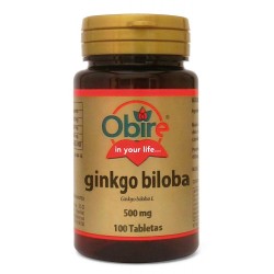 GINKGO BILOBA 500 MG. 100 COMPRIMIDOS 