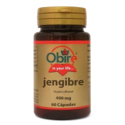 JENGIBRE 400 MG. 60 CÁPSULAS