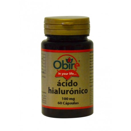 ÁCIDO HIALURÓNICO 100 MG. 60 CÁPSULAS