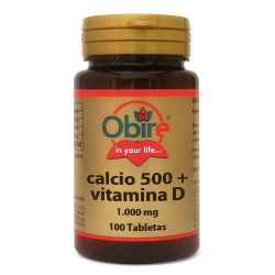 CALCIO 500 + VIT. D. 100 COMPRIMIDOS