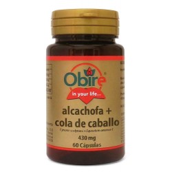 ALCACHOFA+COLA DE CABALLO 430 MG. 60 CÁPSULAS 