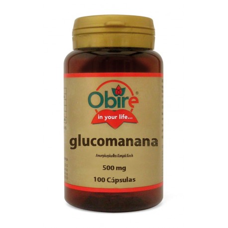 GLUCOMANANA 500 MG. 100 CÁPSULAS