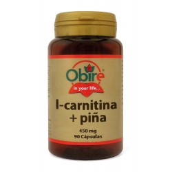 L-CARNITINA + PIÑA 450 MG. 90 CÁPSULAS