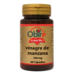 VINAGRE DE MANZANA 500 MG. 60 CÁPSULAS