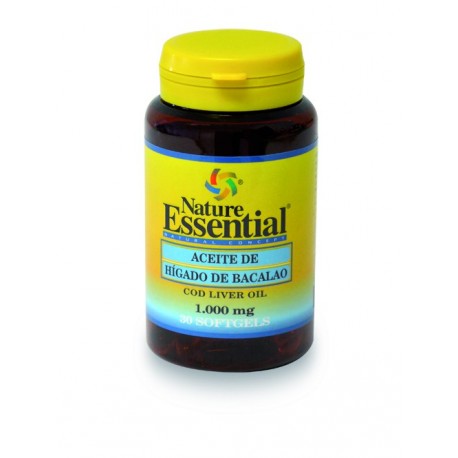 ACEITE DE HÍGADO DE BACALAO 1000 MG. 30 PERLAS