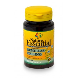 ACEITE DE SEMILLA DE LINO 500 MG. 50 PERLAS