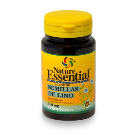 ACEITE DE SEMILLA DE LINO 500 MG. 50 PERLAS