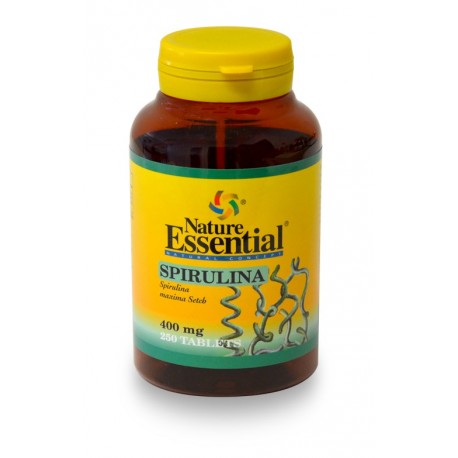 ESPIRULINA 400 MG. 250 COMPRIMIDOS