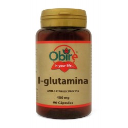 L-GLUTAMINA 400 MG. 90 CÁPSULAS