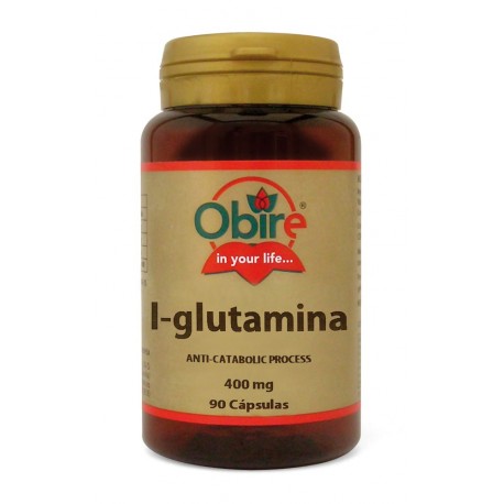 L-GLUTAMINA 400 MG. 90 CÁPSULAS