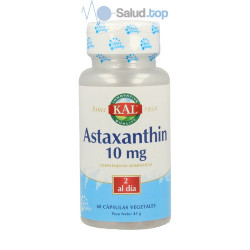 Astaxantina 10mg KAL 60 comprimidos