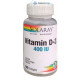 Vitamina D3 400Ui 120perlas Solaray