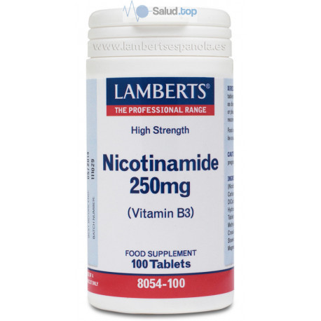 Nicotinamida 100Comp Lamberts